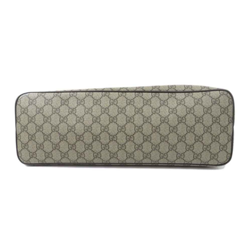Gucci Brown Tote Supreme GG Canvas beige canvas Bag monogram - Picture 4 of 11